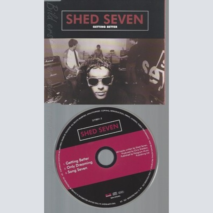 CD--SHED SEVEN --- GETTING BETTER