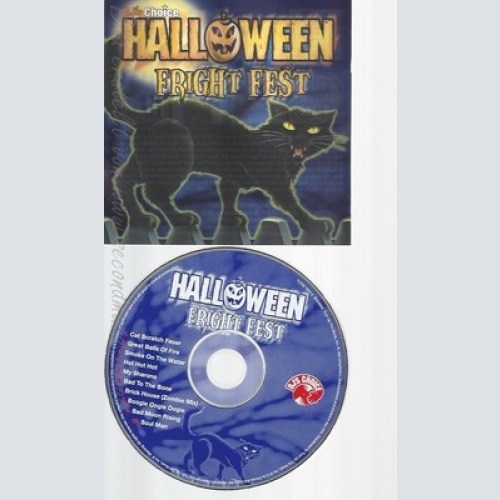 CD--VARIOUS ARTISTS -- --- DJ'S CHOICE FRIGHT FEST HALLOWEEN