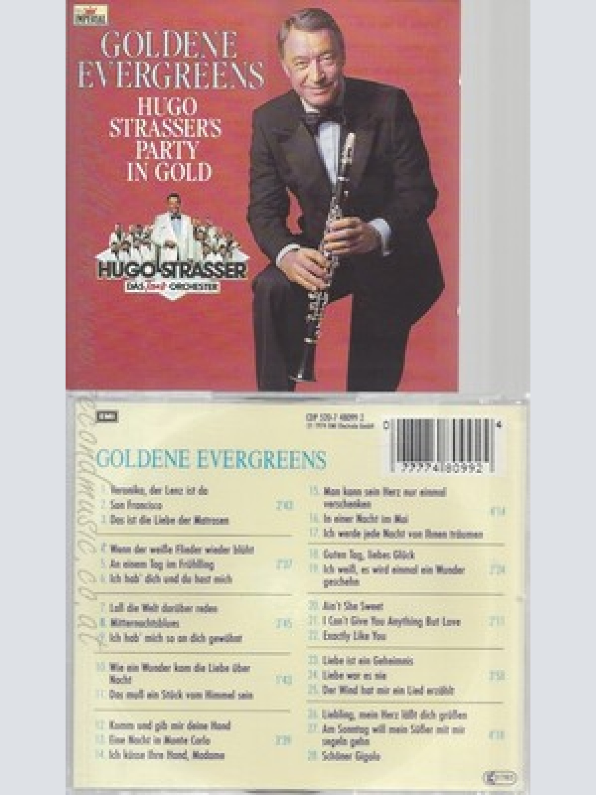 CD--HUGO STRASSER -- -- -- PARTY IN GOLD --