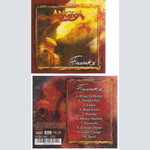 CD--ANGRA -- -- FIREWORKS