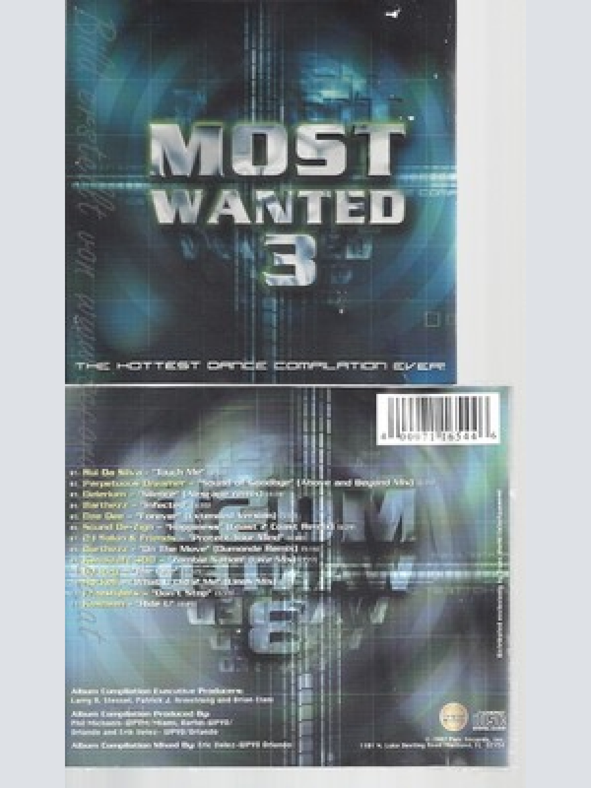 CD--INCL. MAXIS, PARC RECORDS--2002 MOST WANTED 3---RUI DA SILVA, BARTHEZZ, DJ S