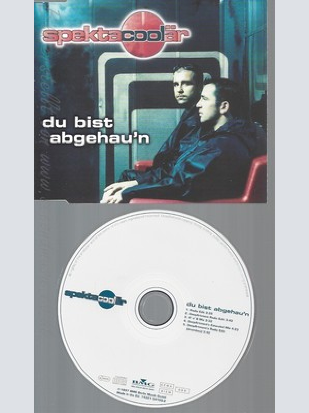 CD--SPECTACOOLAER -- --- DU BIST ABGEHAU'N