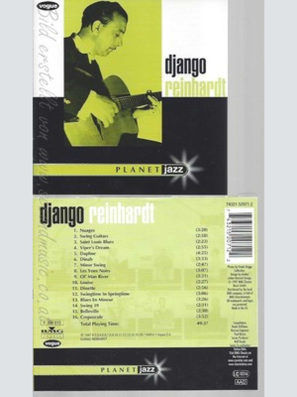 CD--DJANGO REINHARDT -- -- PLANET JAZZ