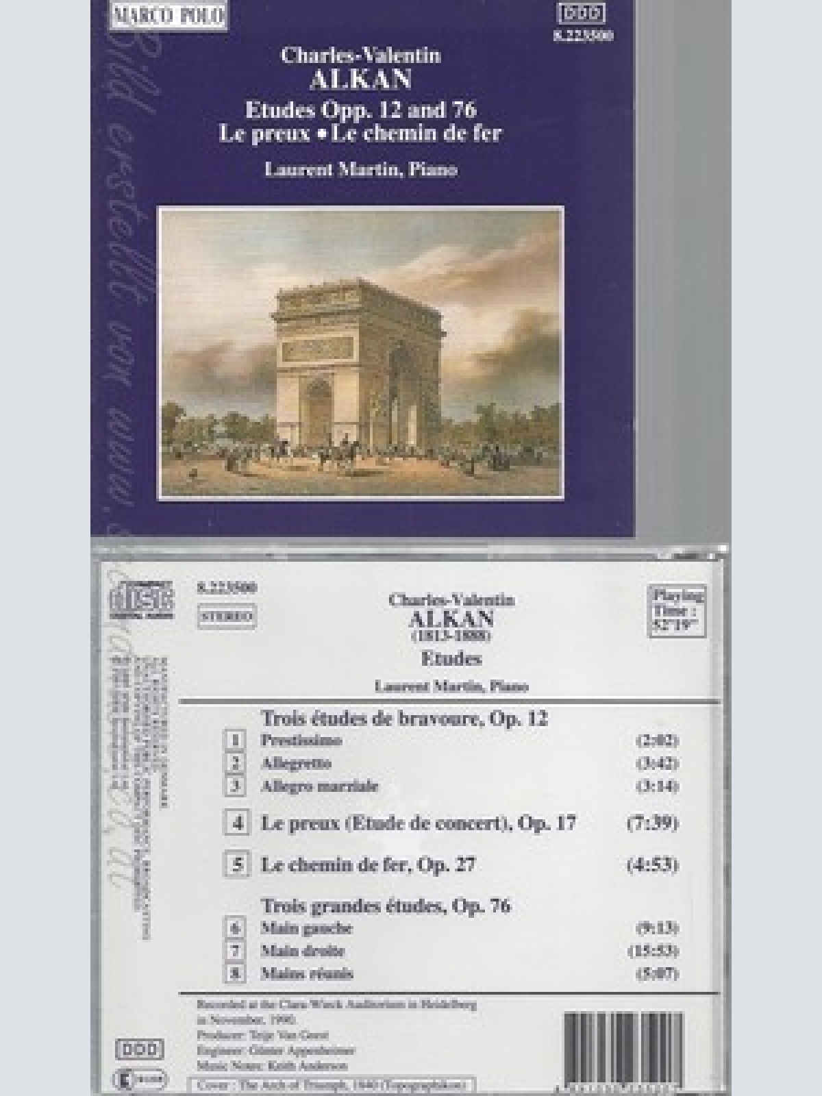 CD--CHARLES-- IMPORT -- ETUDES OP.12 ET 76