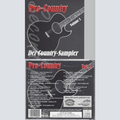 CD--DIVERSE -1998- -- PRO COUNTRY VOL. 1