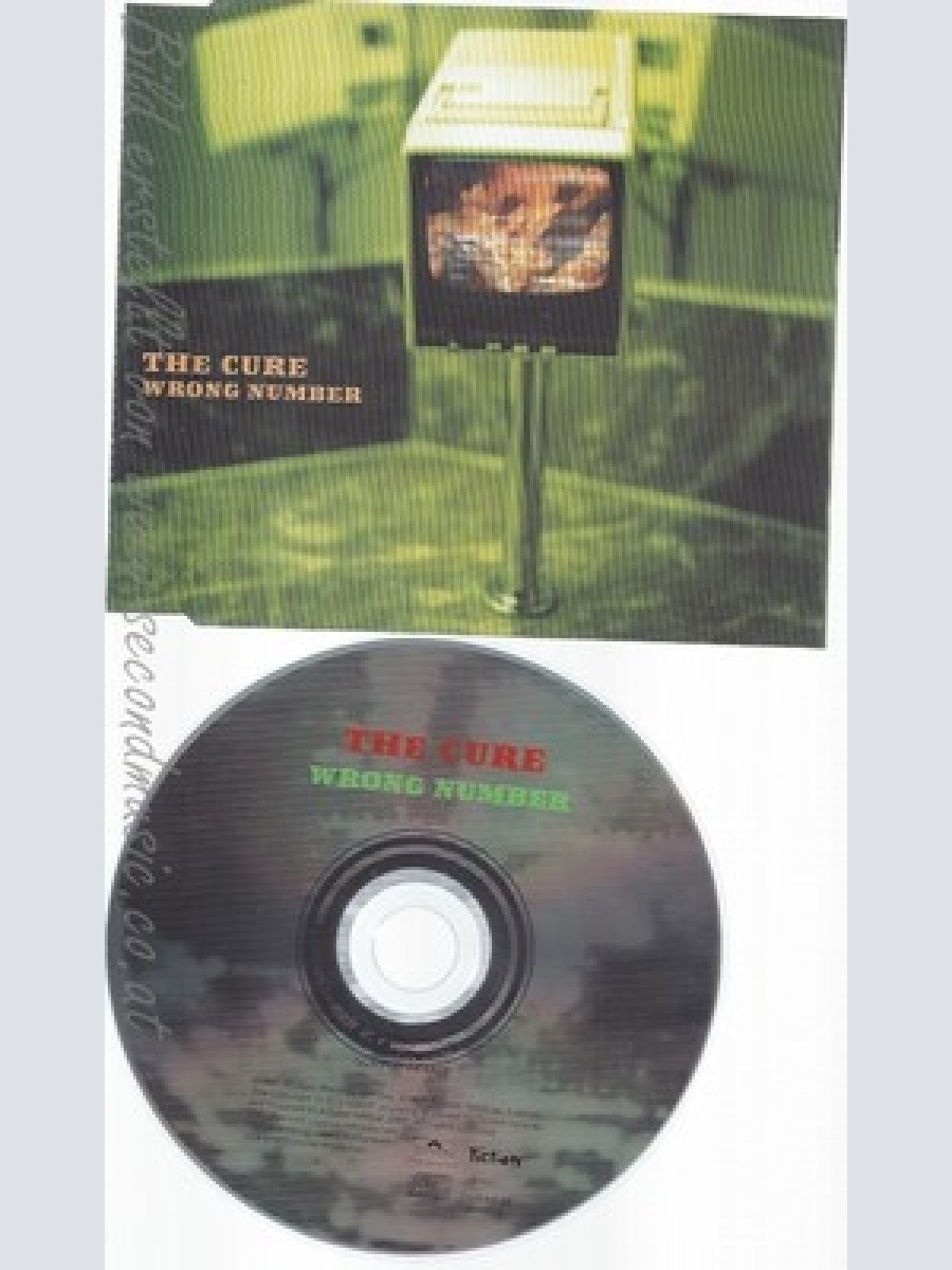 CD--THE CURE--WRONG NUMBER--PROMO