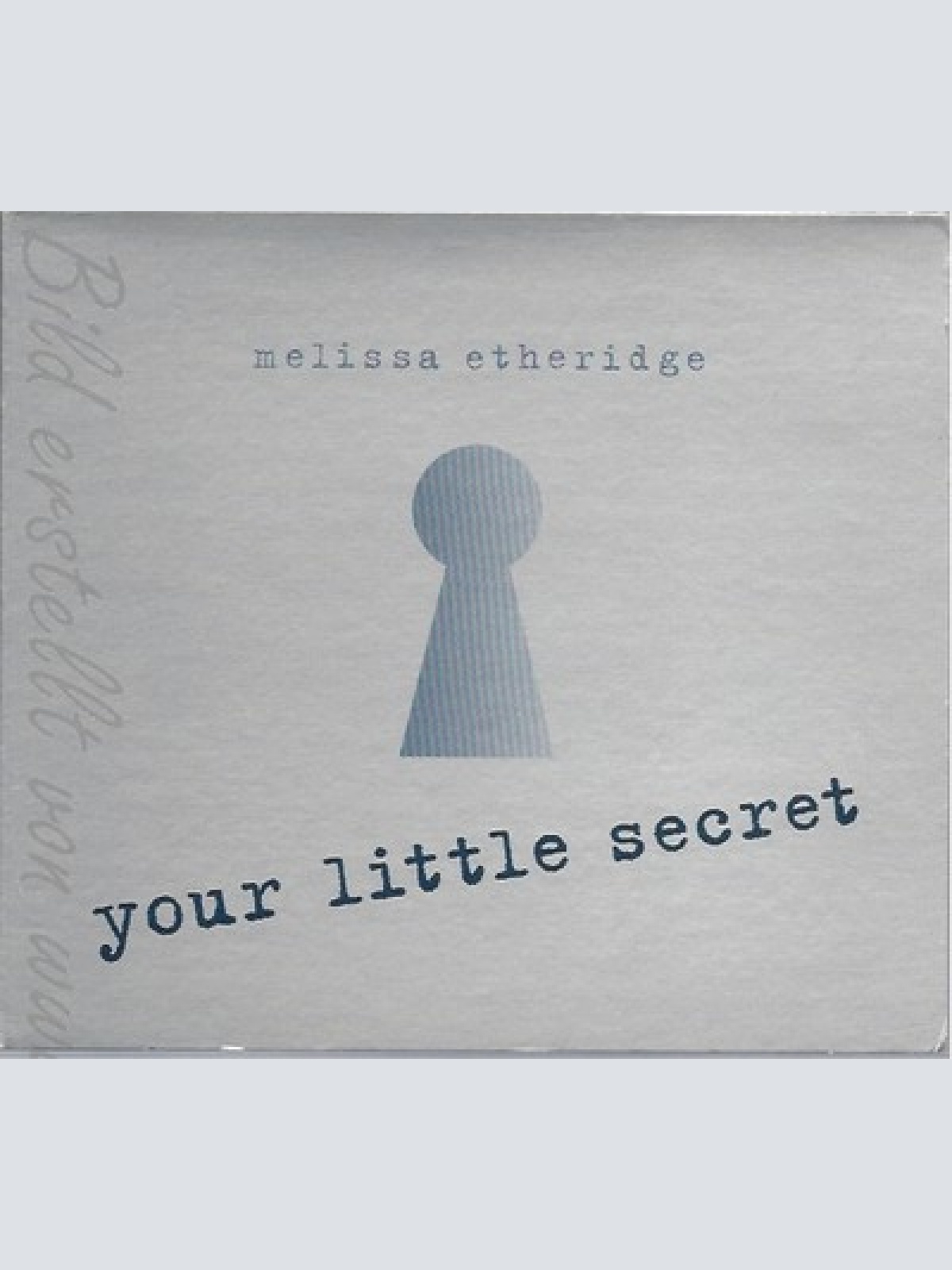 CD--MELISSA ETHERIDGE - SINGLE -- YOUR LITTLE SECRET -DIGI, , PLUS 3 LIVE TRACKS