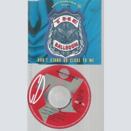 CD--DANCE FLOOR VIRUS, THE BALLROOM ---3 VERSIONS, 1995, POLICE-