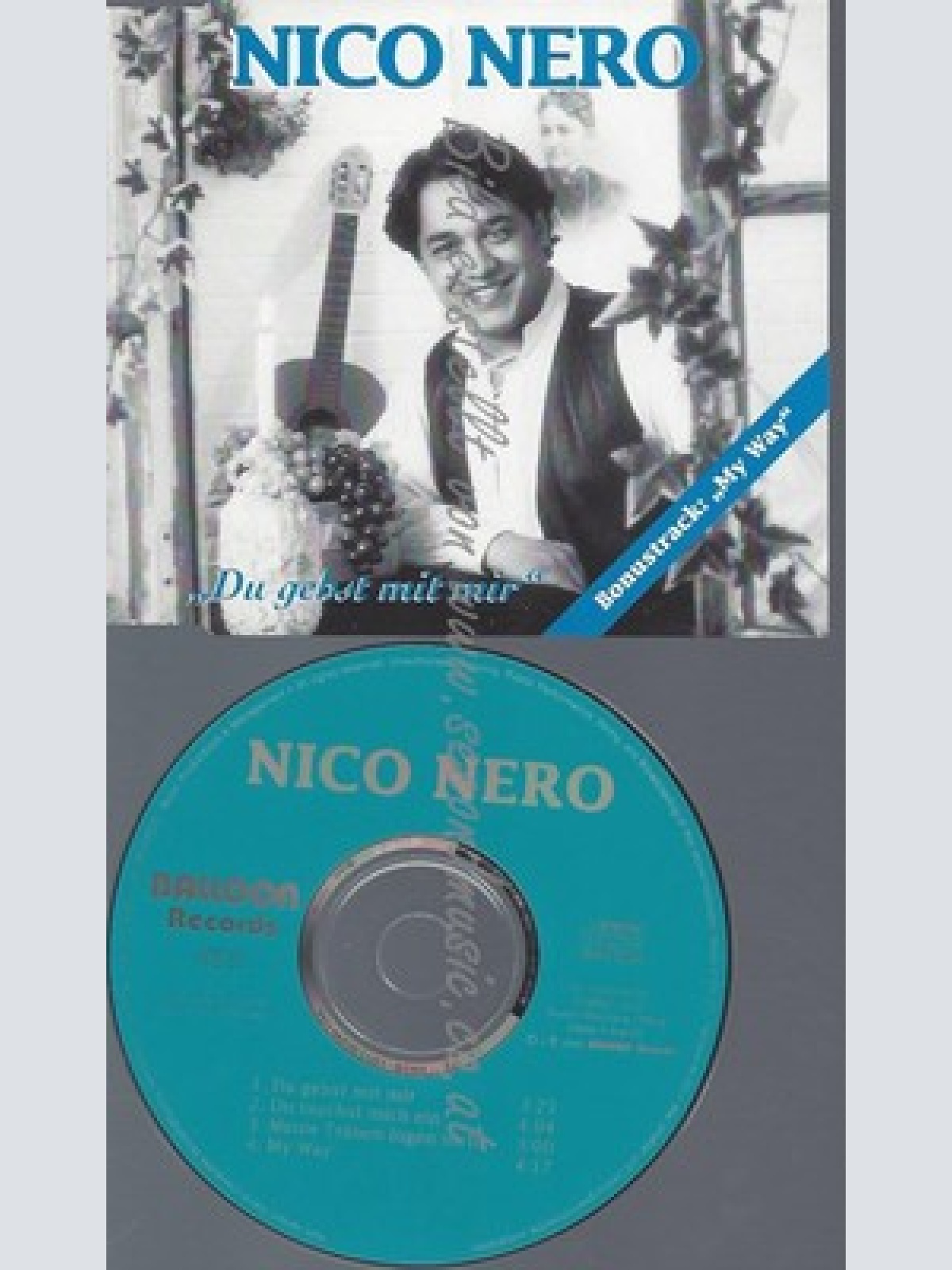 CD--NICO NERO ---DU GEHST MIT MIR