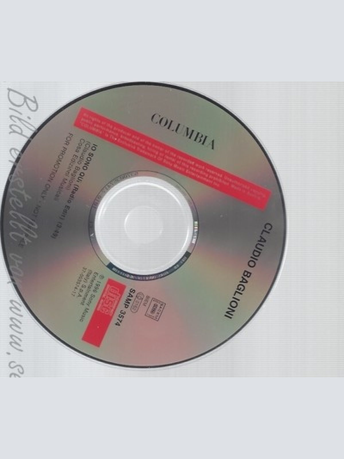 CD--CLAUDIO BAGLIONI--IO SONO QUI--PROMO