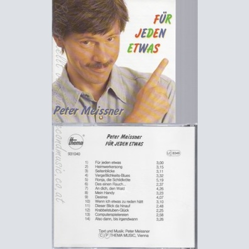 CD--PETER MEISSNER--FÜR JEDEN ETWAS--