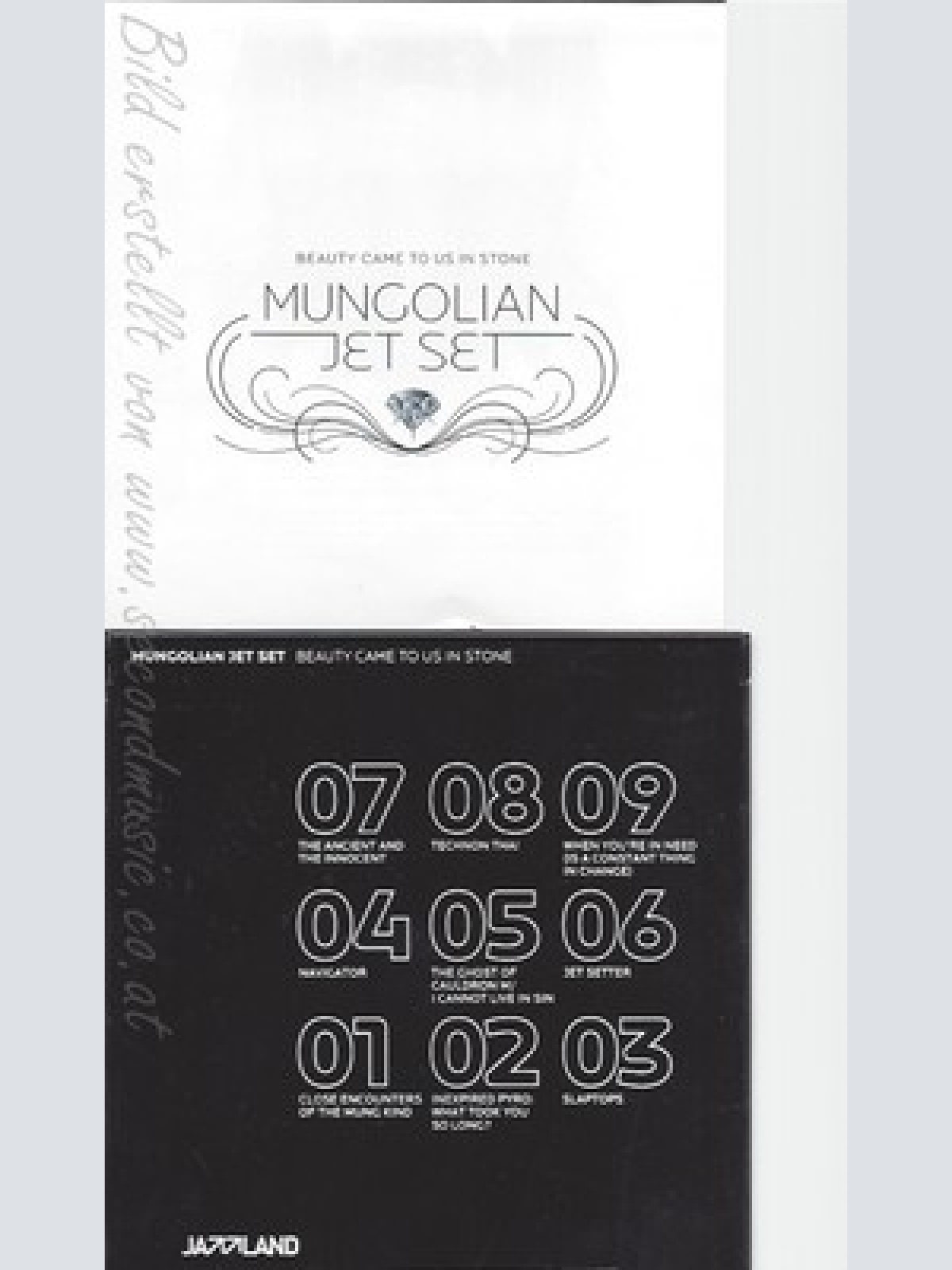 CD--MUNGOLIAN JET SET -- -- BEAUTY CAME TO US IN STONE