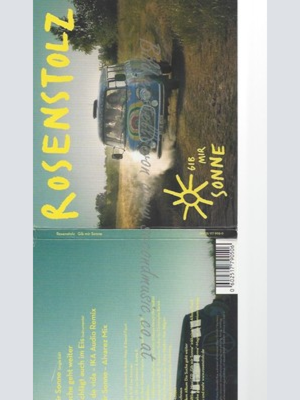 CD--ROSENSTOLZ -- GIB MIR SONNE ----DIGI PACK-