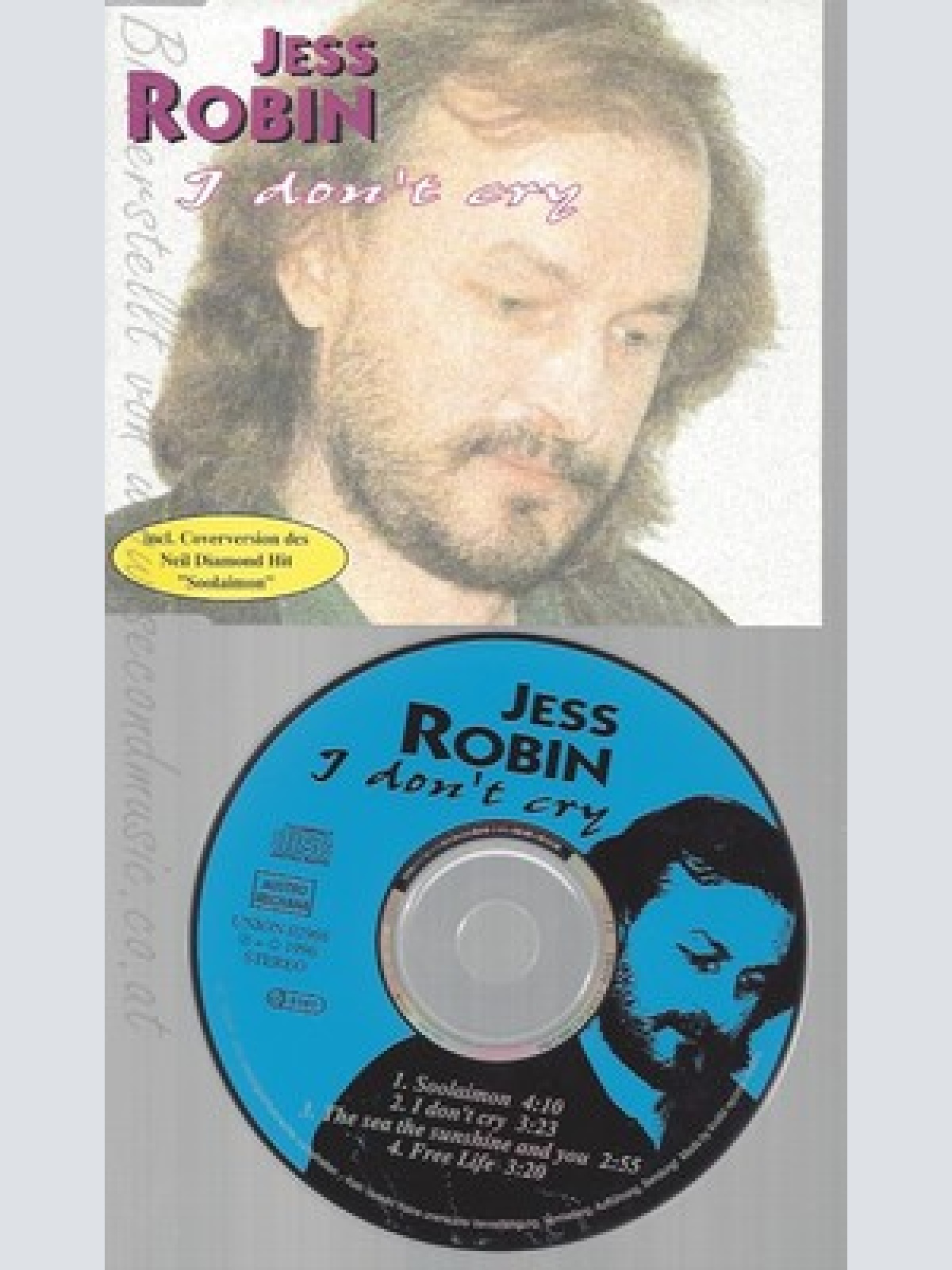 CD--JESS ROBIN--I DON'T CRY