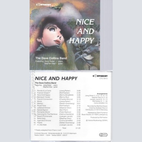 CD--THE DAVE COLLINS BAND--NICE AND HAPPY