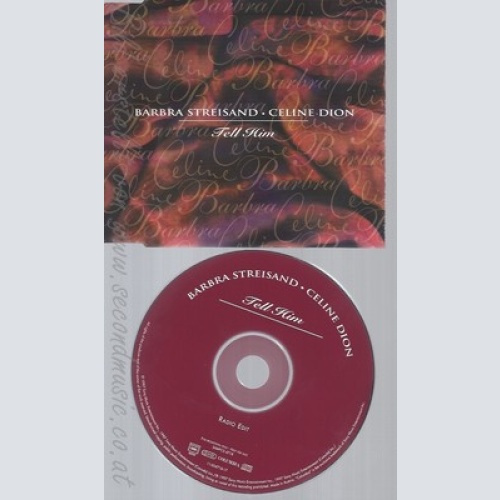 CD--BARBRA STREISAND & CELINE DION--TELL HIM --PROMO