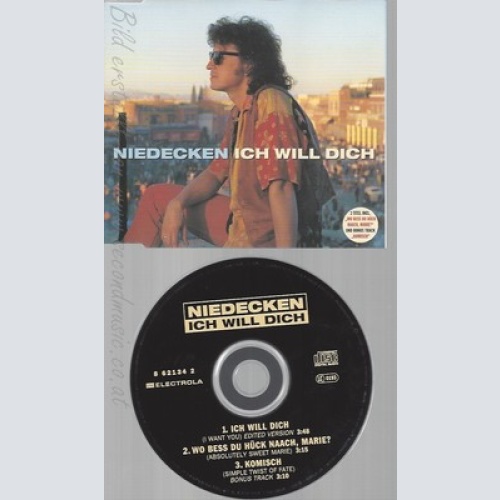 CD--NIEDECKEN ----3 TRACKS, ICH WILL DICH