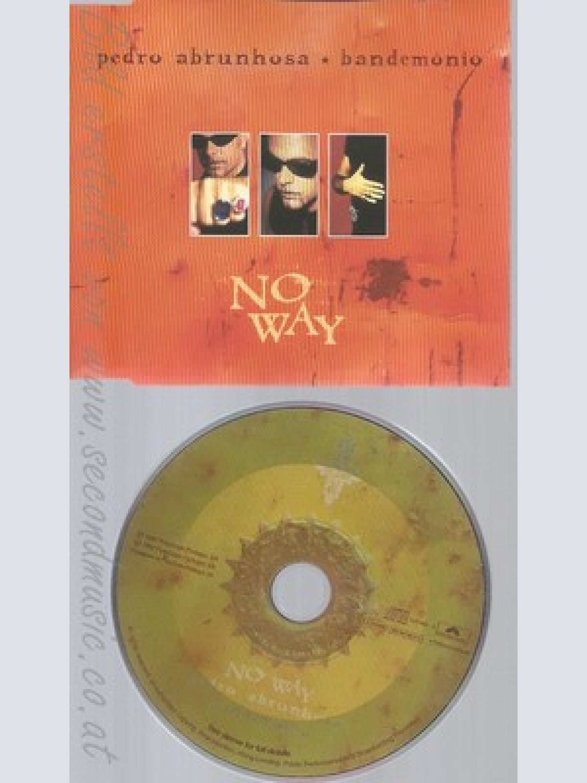 CD--PEDRO ABRUNMOSA -  - - SINGLE -- *NO WAY*
