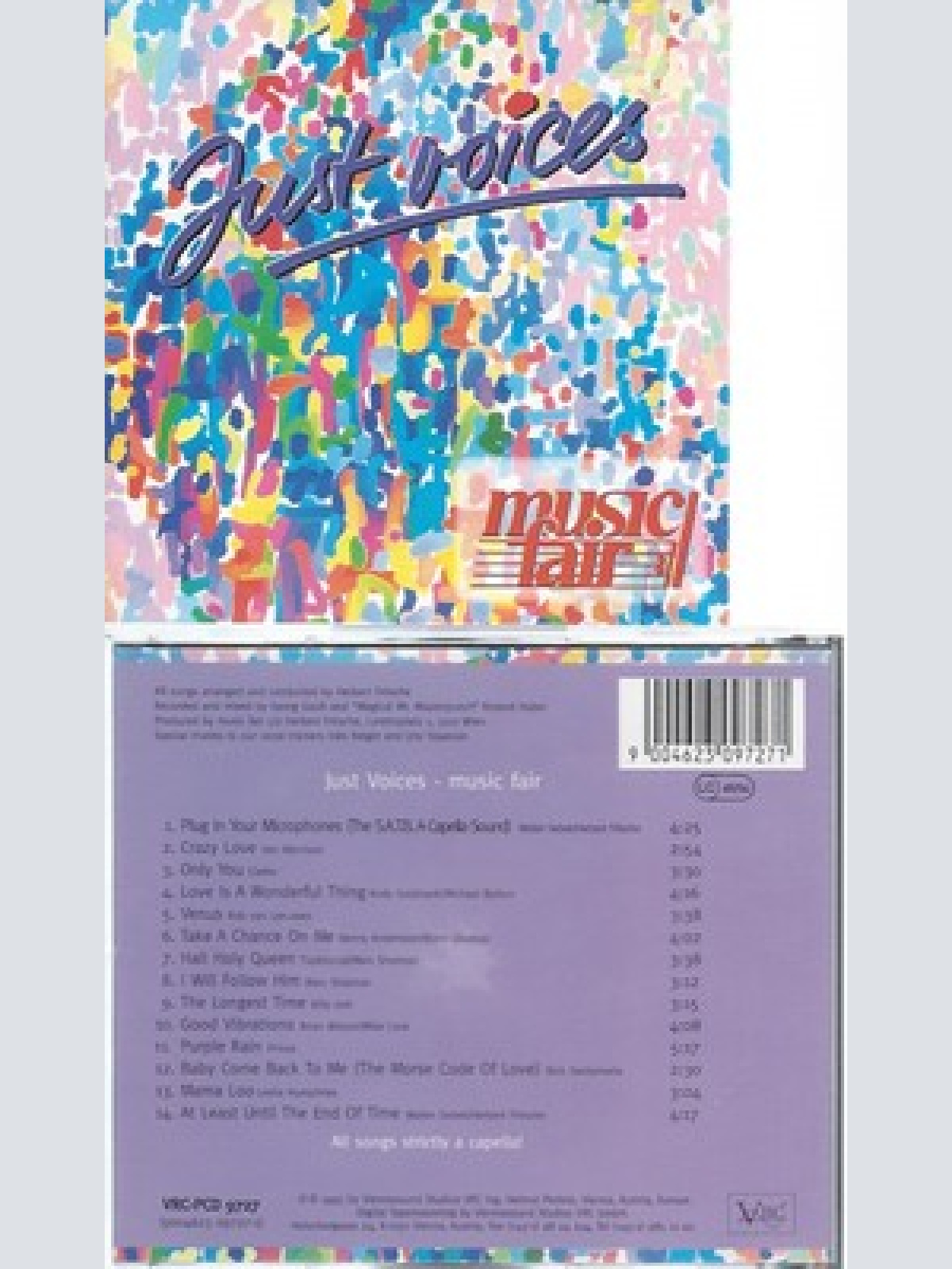 CD--JUST VOICES--MUSIC FAIR