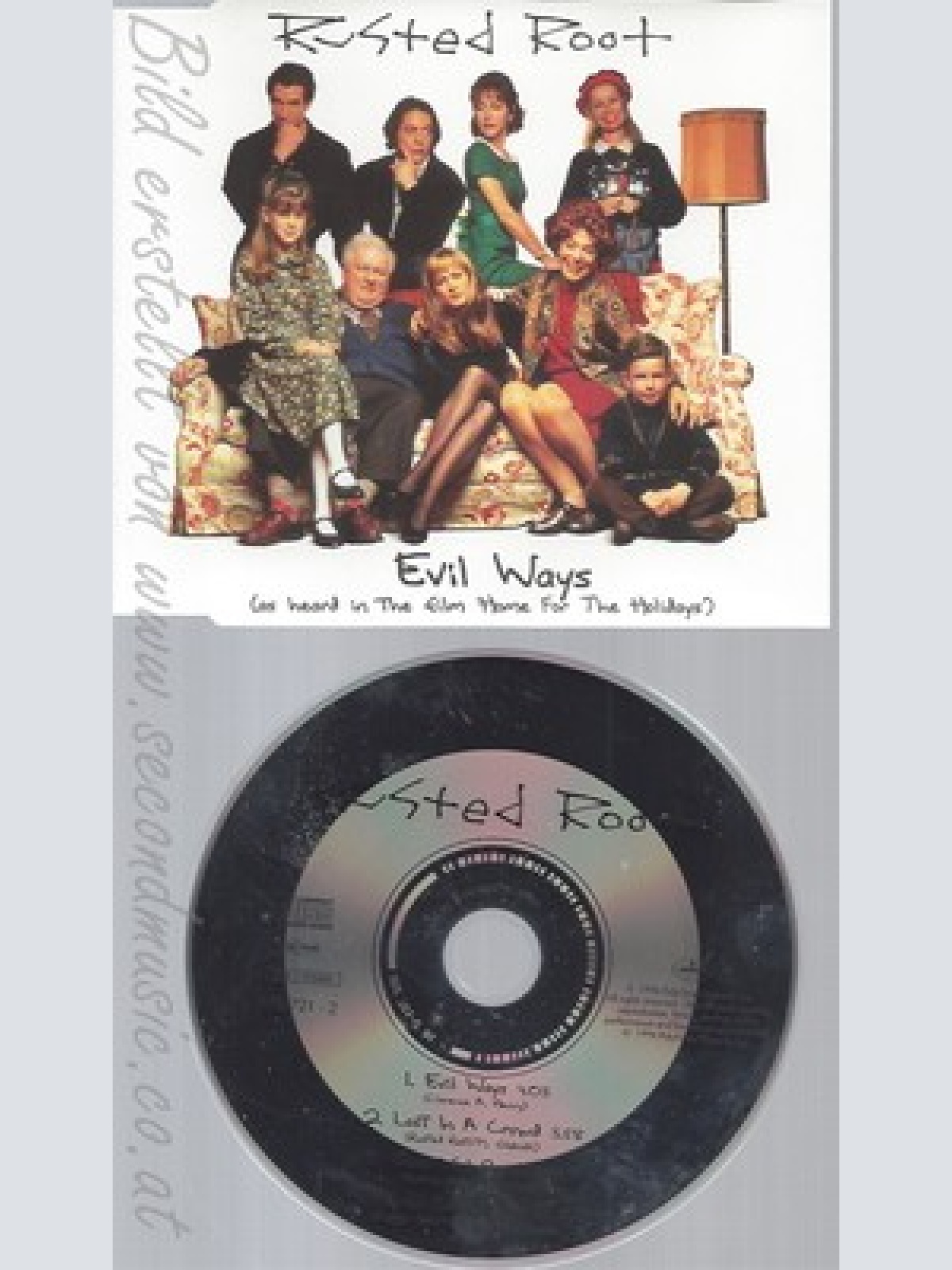 CD--RUSTED ROOT - SINGLE -- EVIL WAYS