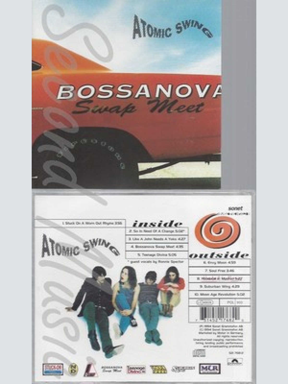 CD--ATOMIC SWING -- BOSSANOVA SWAP MEET -1994-