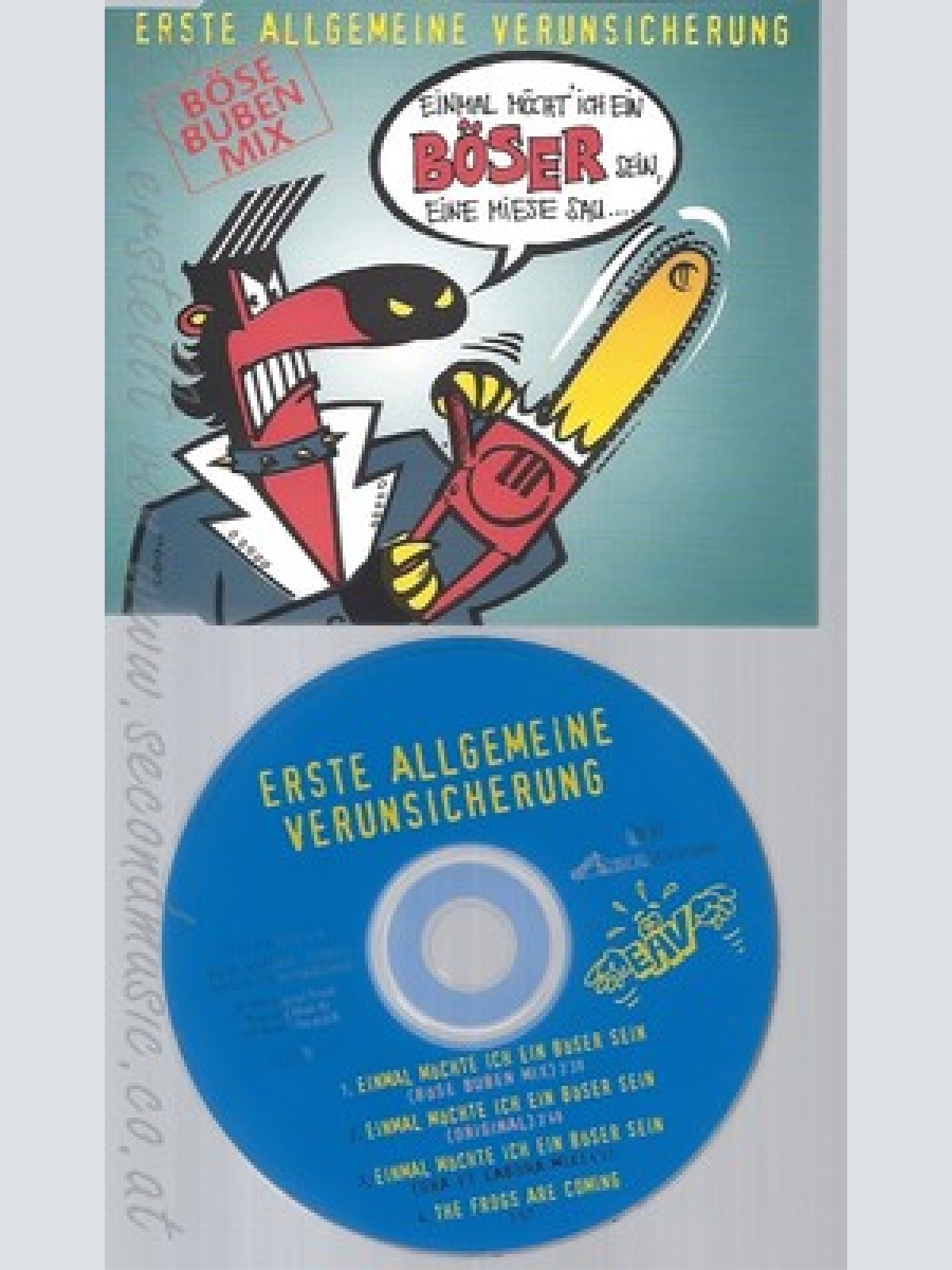 CD--EAV  ERSTE ALLGEMEINE VERUNSICHERUNG -- --- EINMAL MÖCHTE ICH EIN BÖSER SEIN