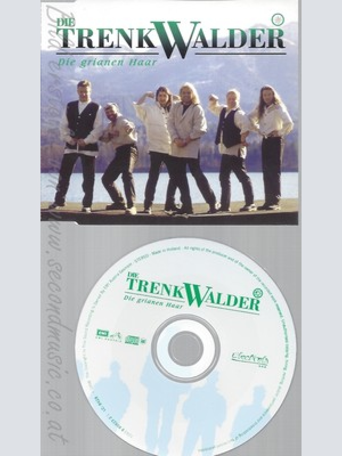 CD--DIE TRENKWALDER -- - SINGLE -- GRIANEN HAAR