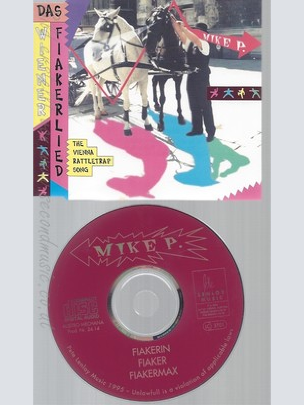 CD--MIKE P--DAS WIENER FIAKERLIED--