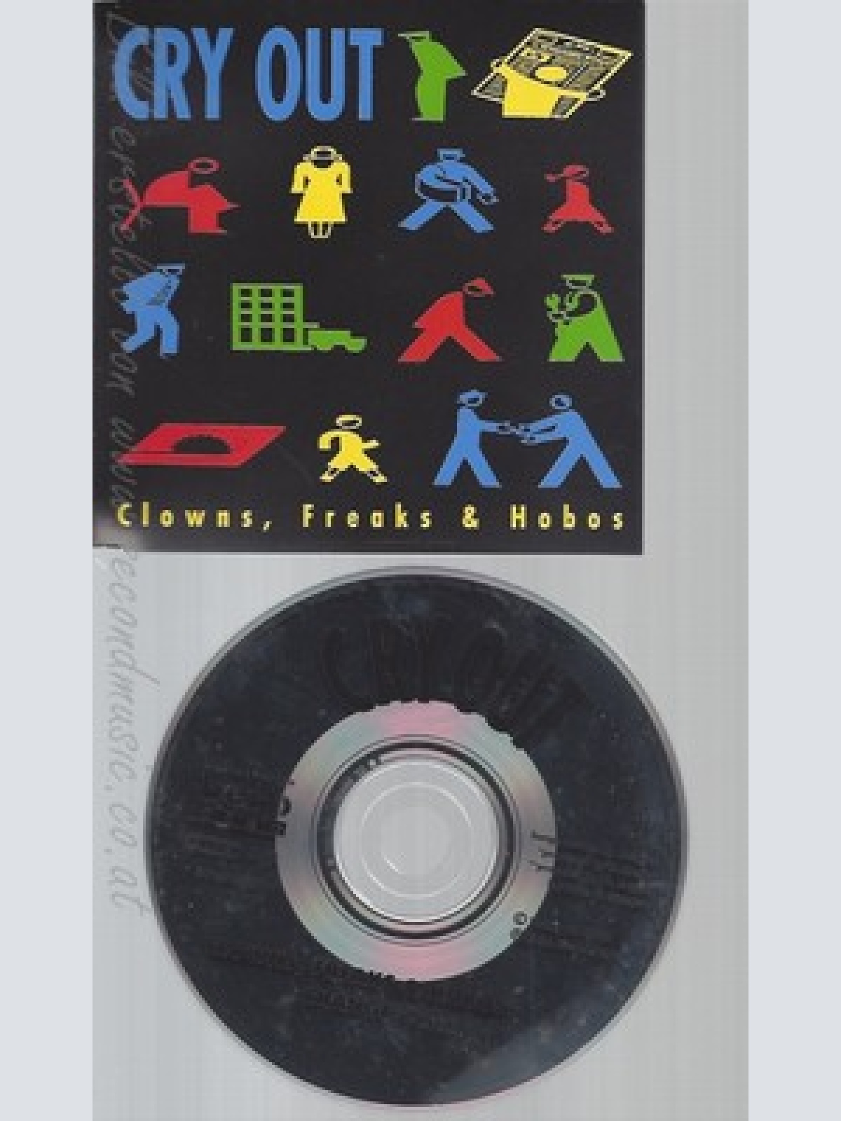CD--CRY OUT--CLOWNS FREAKS & HOBOS--PROMO