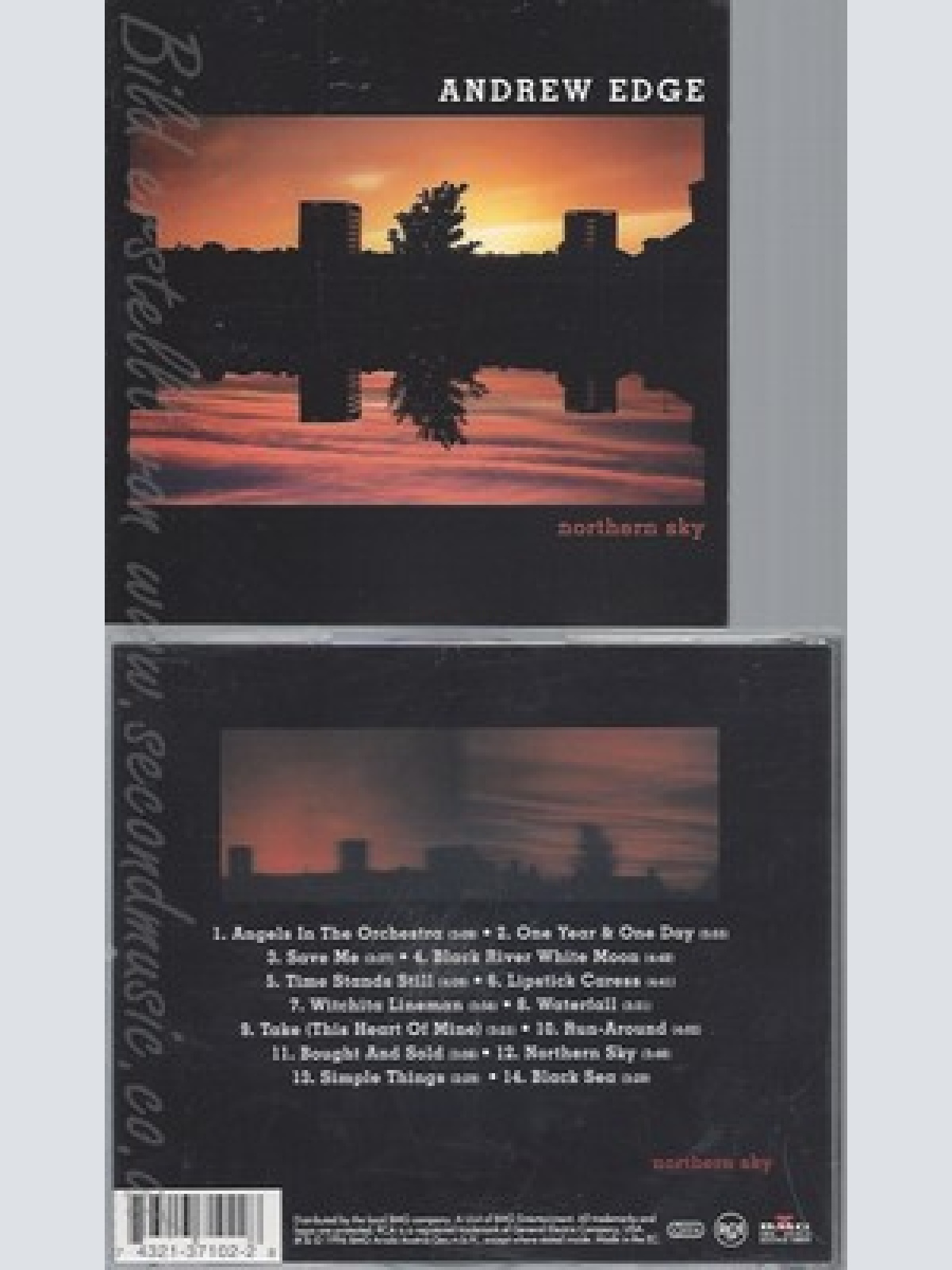 CD--ANDREW EDGE -1996- -- NORTHERN SKY