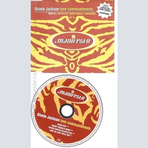 CD--GISELLE JACKSON -- - SINGLE -- *LOVE COMMANDMENTS*