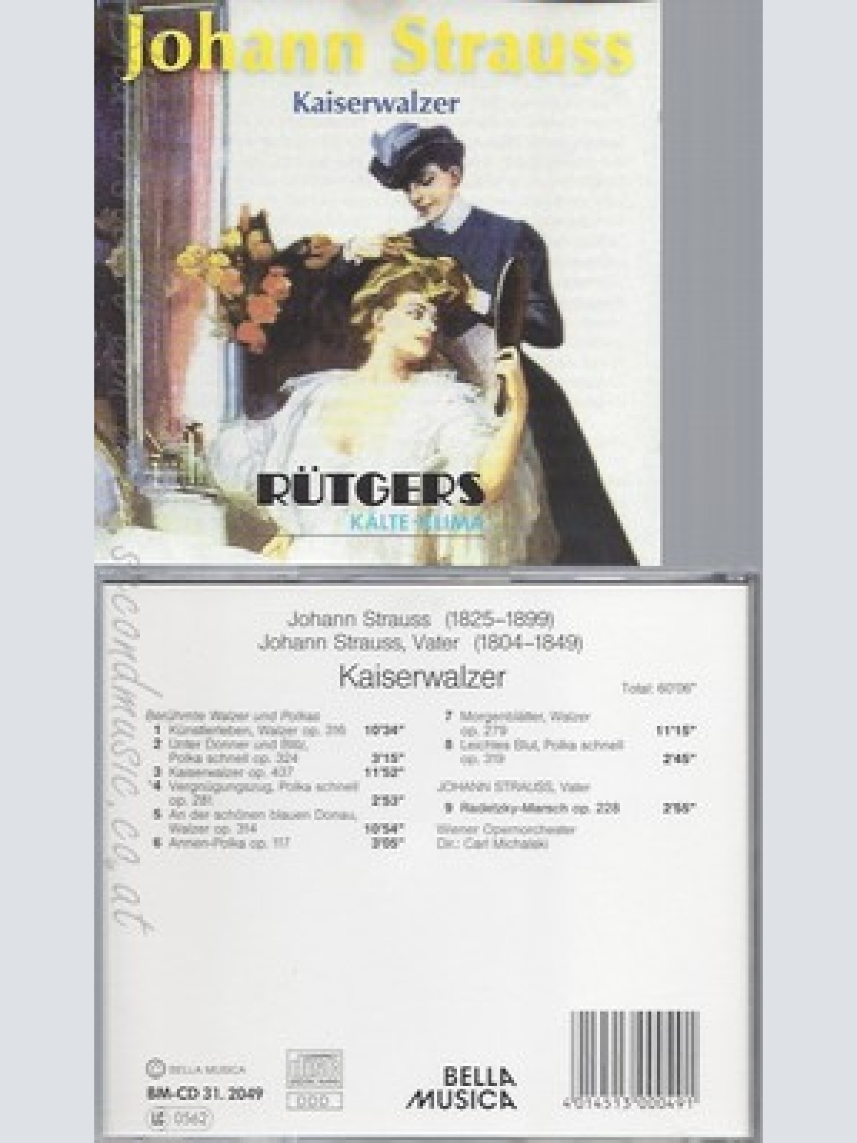 CD--KAISERWALZER / ORCH.WIENER VOLKSOPER, MICHALSK, OWST UND JOHANN -- STRAUß --