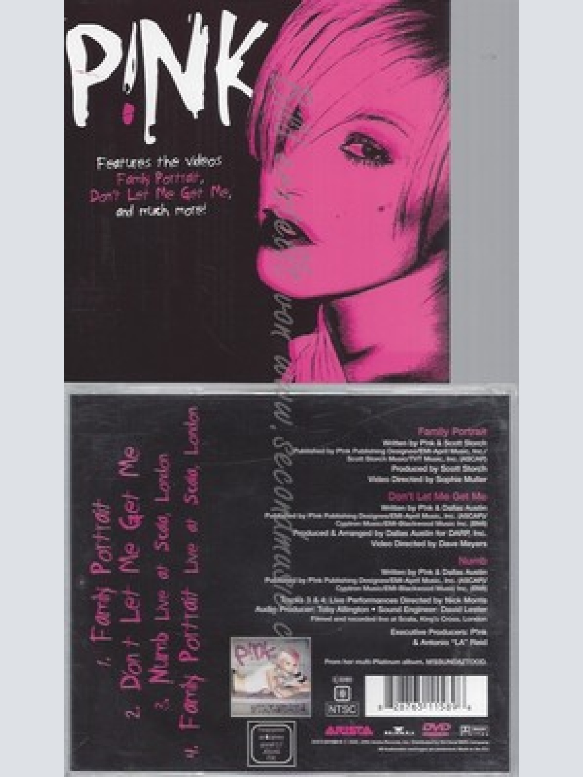 PINK--FAMILY PORTRAIT--DVD SINGLE