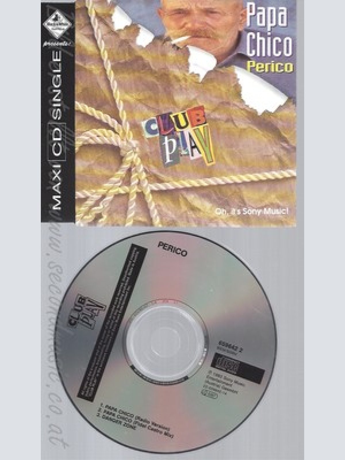 CD--PERICO - SINGLE -- PAPA CHICO -INCL. 2 VERSIONS, -