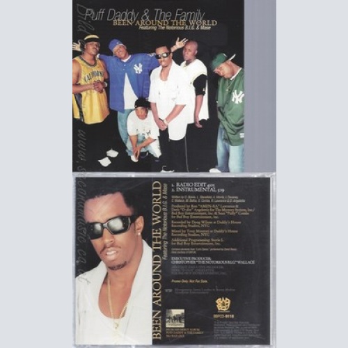 CD--PUFF DADDY & THE FAMILY--BEEN AROUND THE WORLD----PROMO