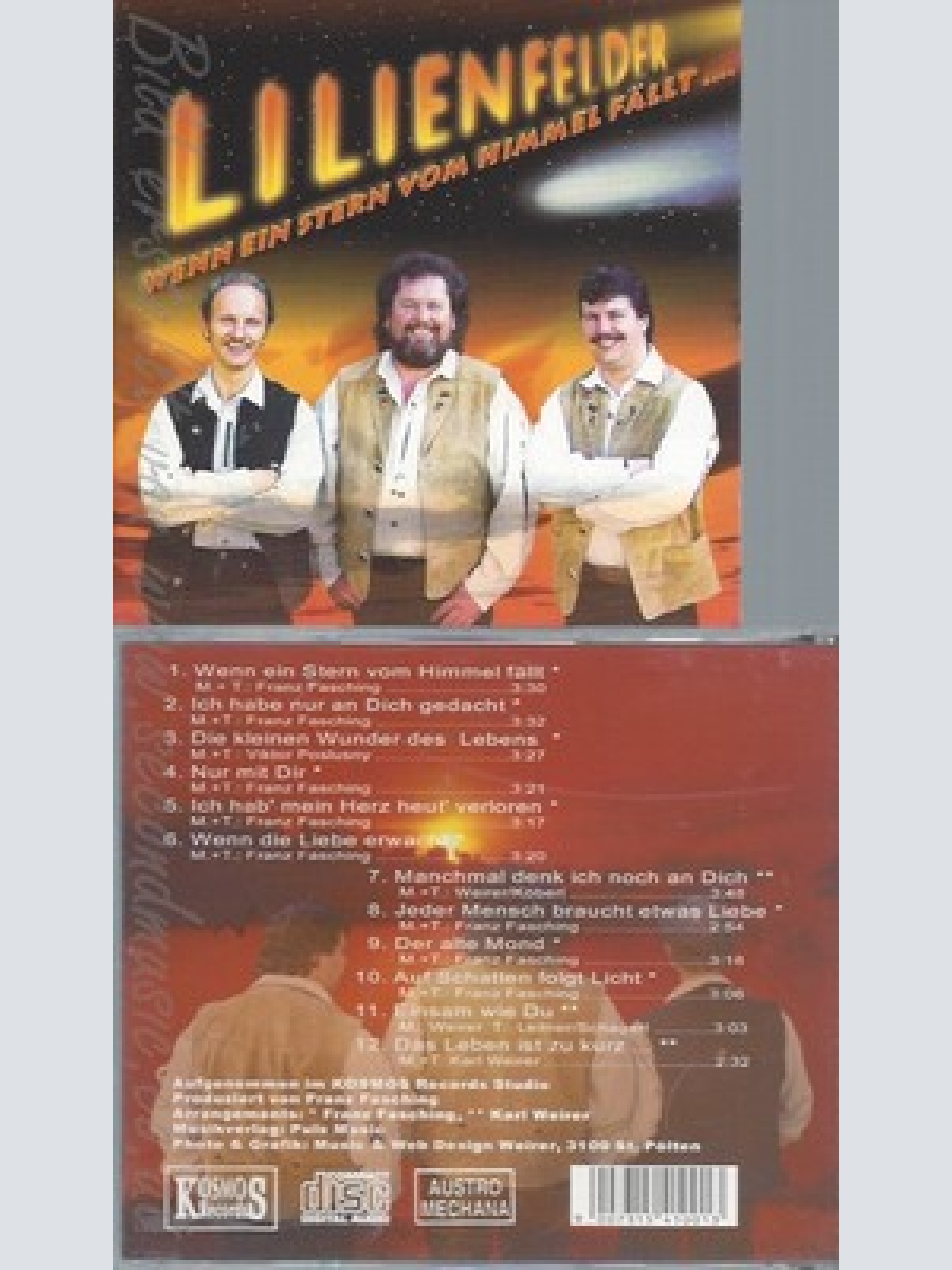 CD--DIE LILLIENFELDER--WENN EIN STERN VOM HIMMEL FAELLT