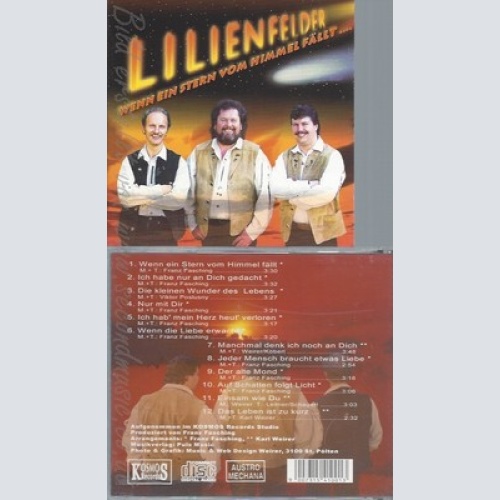 CD--DIE LILLIENFELDER--WENN EIN STERN VOM HIMMEL FAELLT