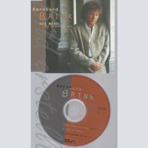 CD--BERNHARD BRINK -- ----WILL ICH OHNE DICH-