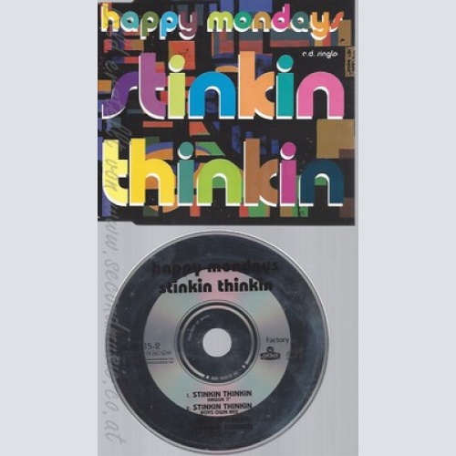 CD--HAPPY MONDAYS - SINGLE -- STINKIN THINKIN'