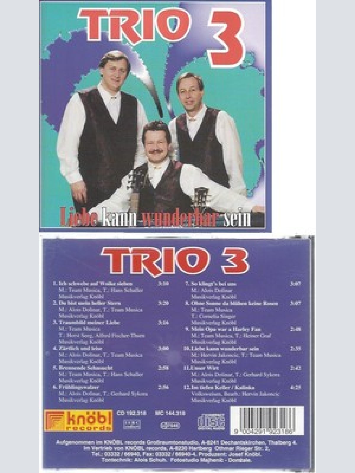 CD--TRIO 3 -- LIEBE KANN WUNDERAR SEIN