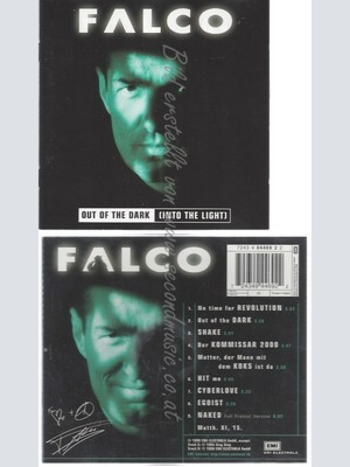 CD--FALCO -- -- OUT OF THE DARK INTO THE LIGHT