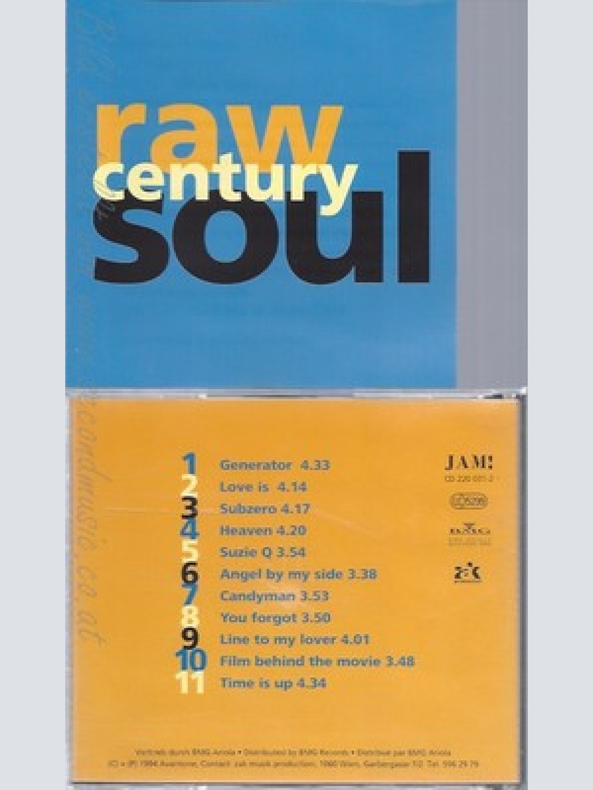 CD--RAW CENTURY SOUL