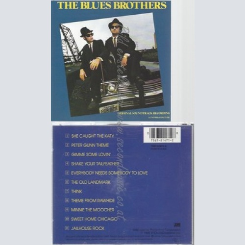 CD--THE BLUES BROTHERS -- --- THE BLUES BROTHERS--OST