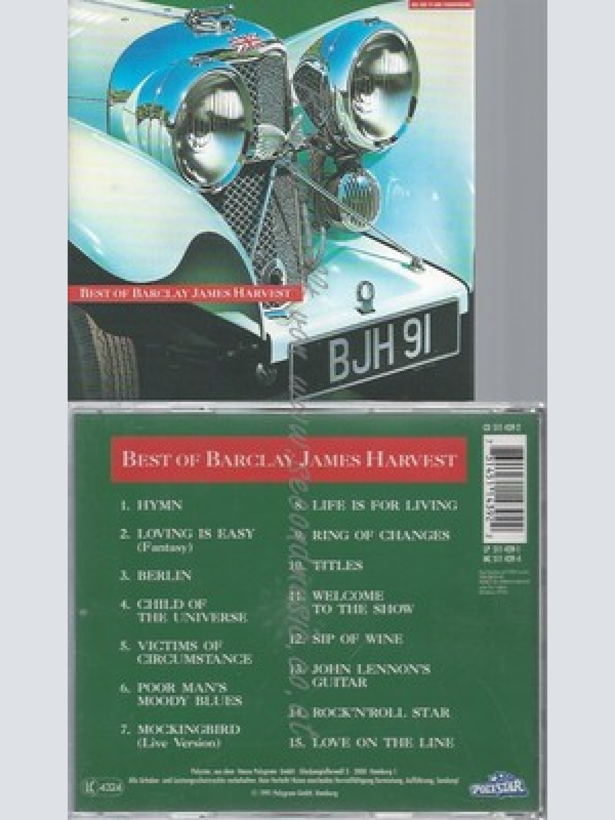 CD--BARCLAY JAMES HARVEST -- -- BEST OF BARCLAY JAMES HARVEST