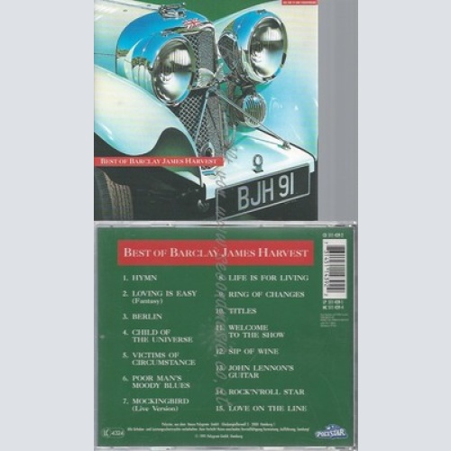 CD--BARCLAY JAMES HARVEST -- -- BEST OF BARCLAY JAMES HARVEST