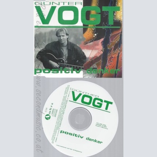 CD--GUENTER VOGT - SINGLE -- POSITIV DENKER