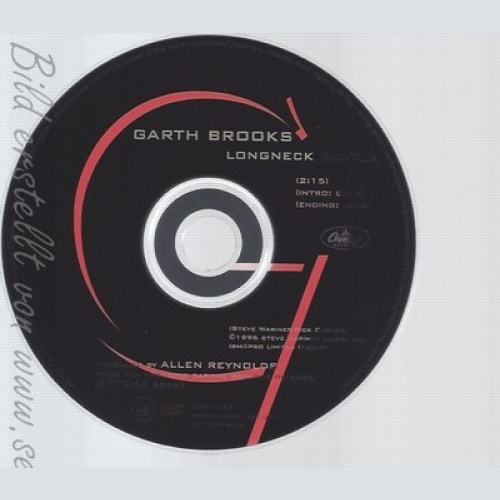CD--GARTH BROOKS--LONGNECK BOTTLE--PROMO