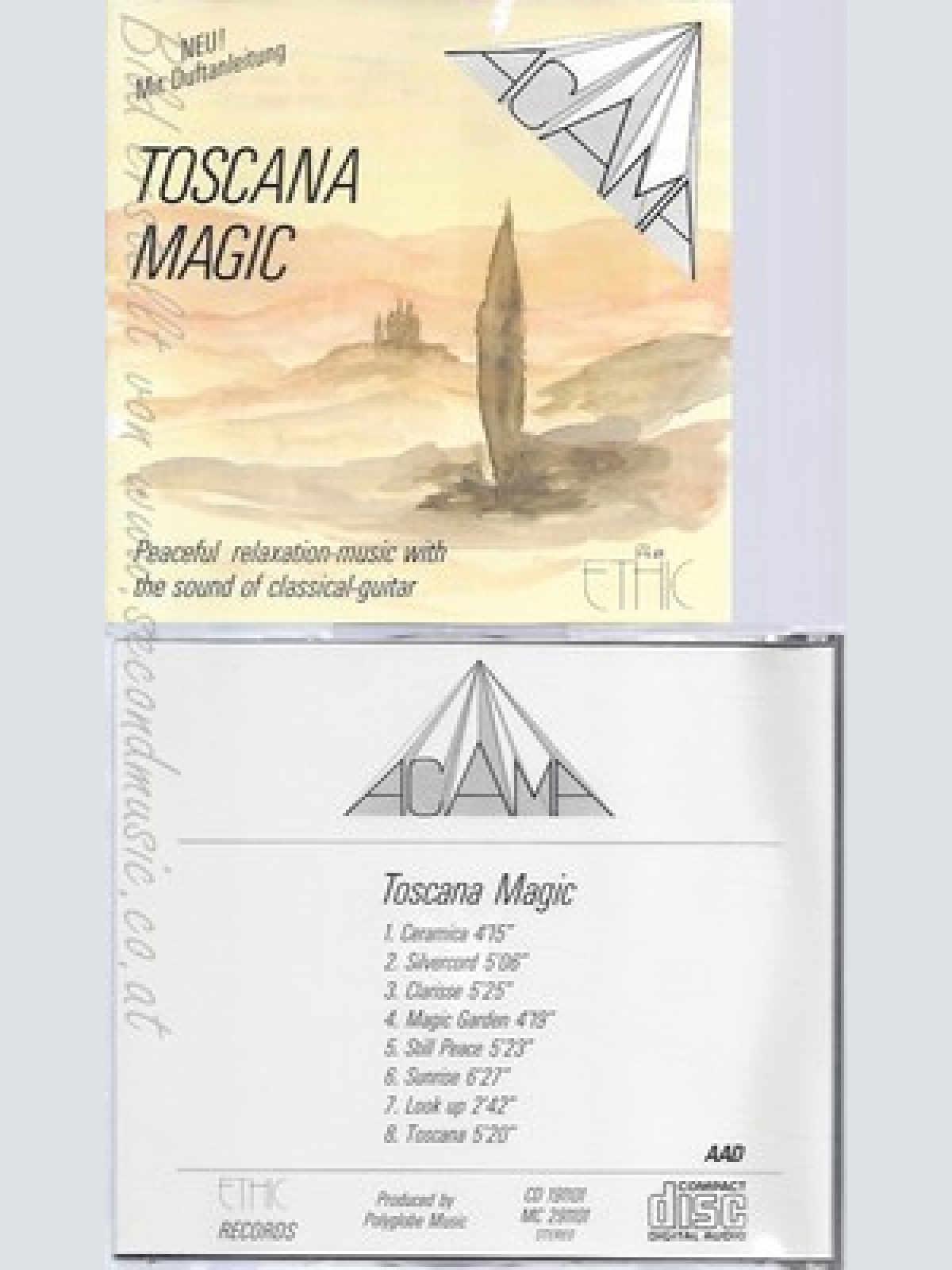 CD--TOSCANA MAGIC--ACAMA