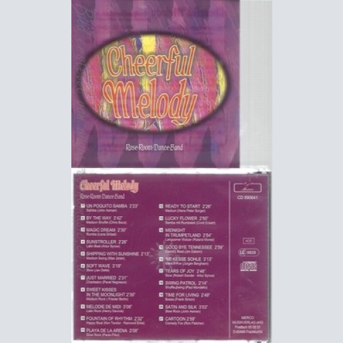 CD--ROSE ROOM DANCE BAND--CHEERFUL MELODY