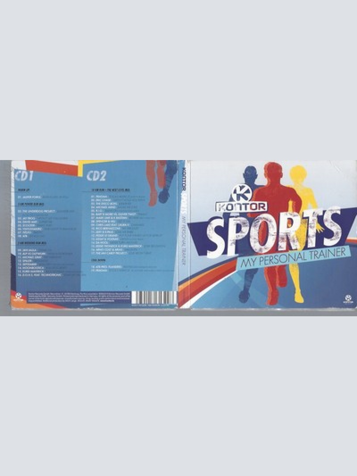 CD--VARIOUS -- --2CD -- KONTOR SPORTS-MY PERSONAL TRAINER